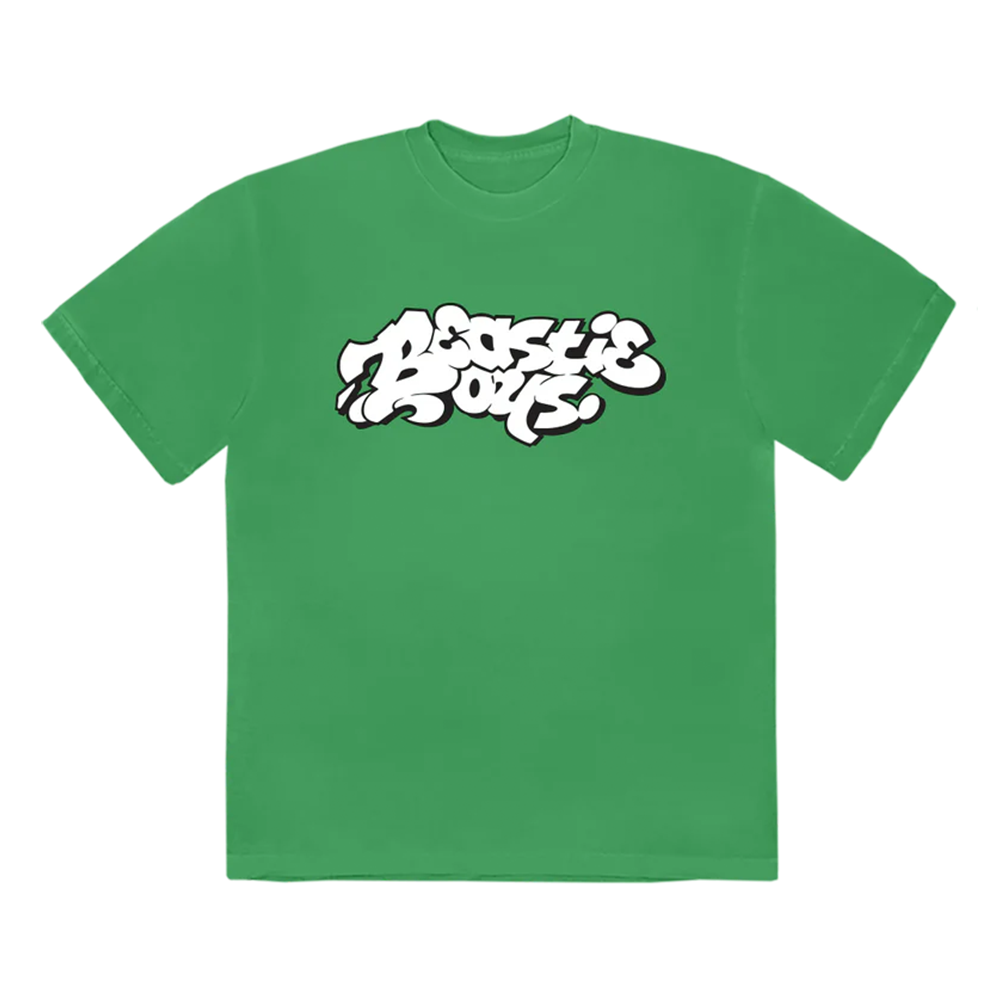Beastie Boys Green/White Graffiti T-Shirt - Beastie Boys