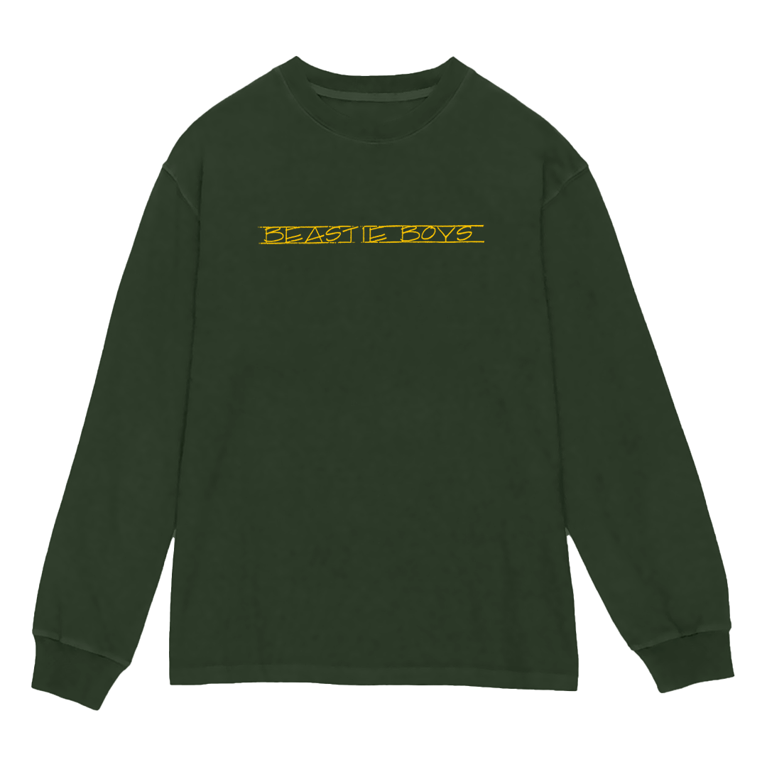 Ill Communication On Stage Green Longsleeve - Beastie Boys