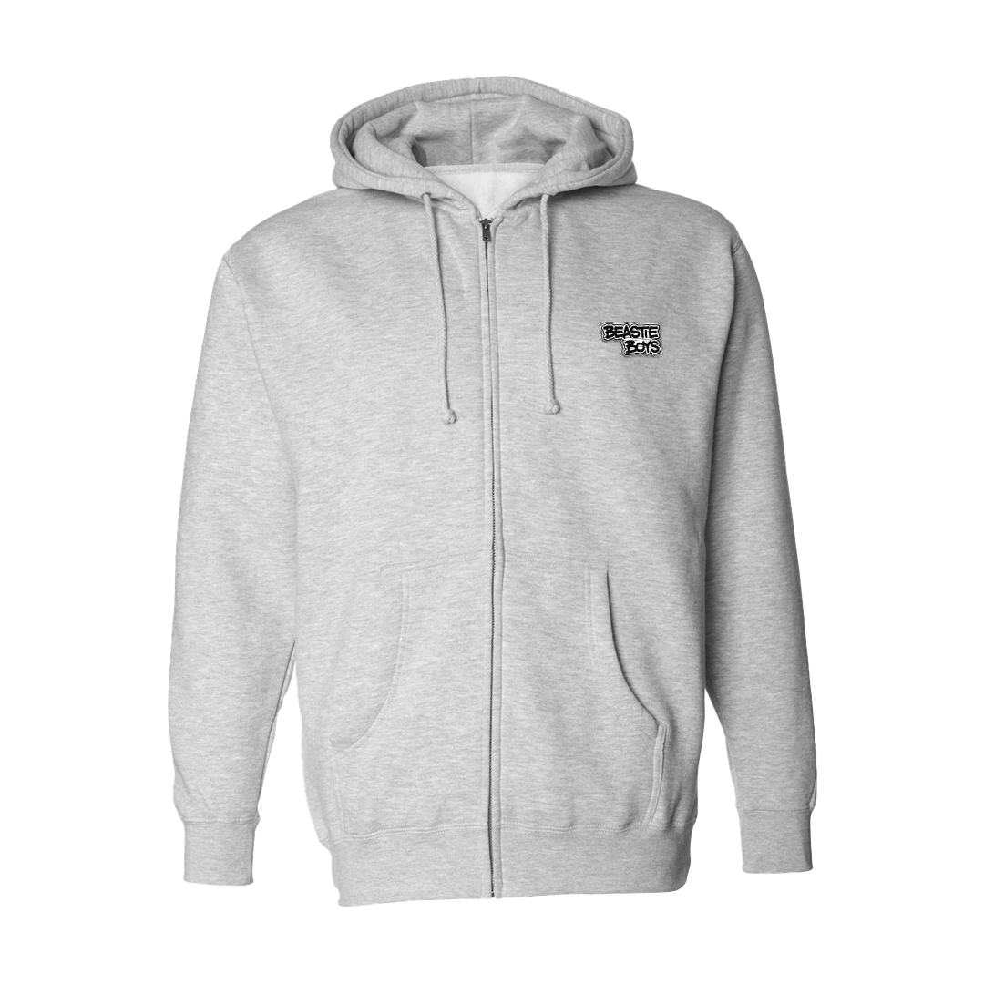 Beastie Boys - Check Your Head Grey Zip Hoodie