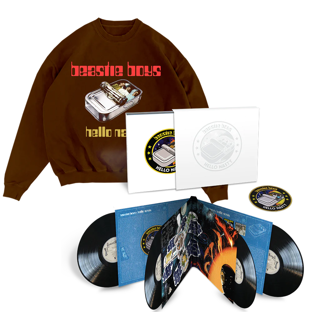 HELLO NASTY DELUXE EDITION 4LP + HELLO NASTY CREWNECK BUNDLE