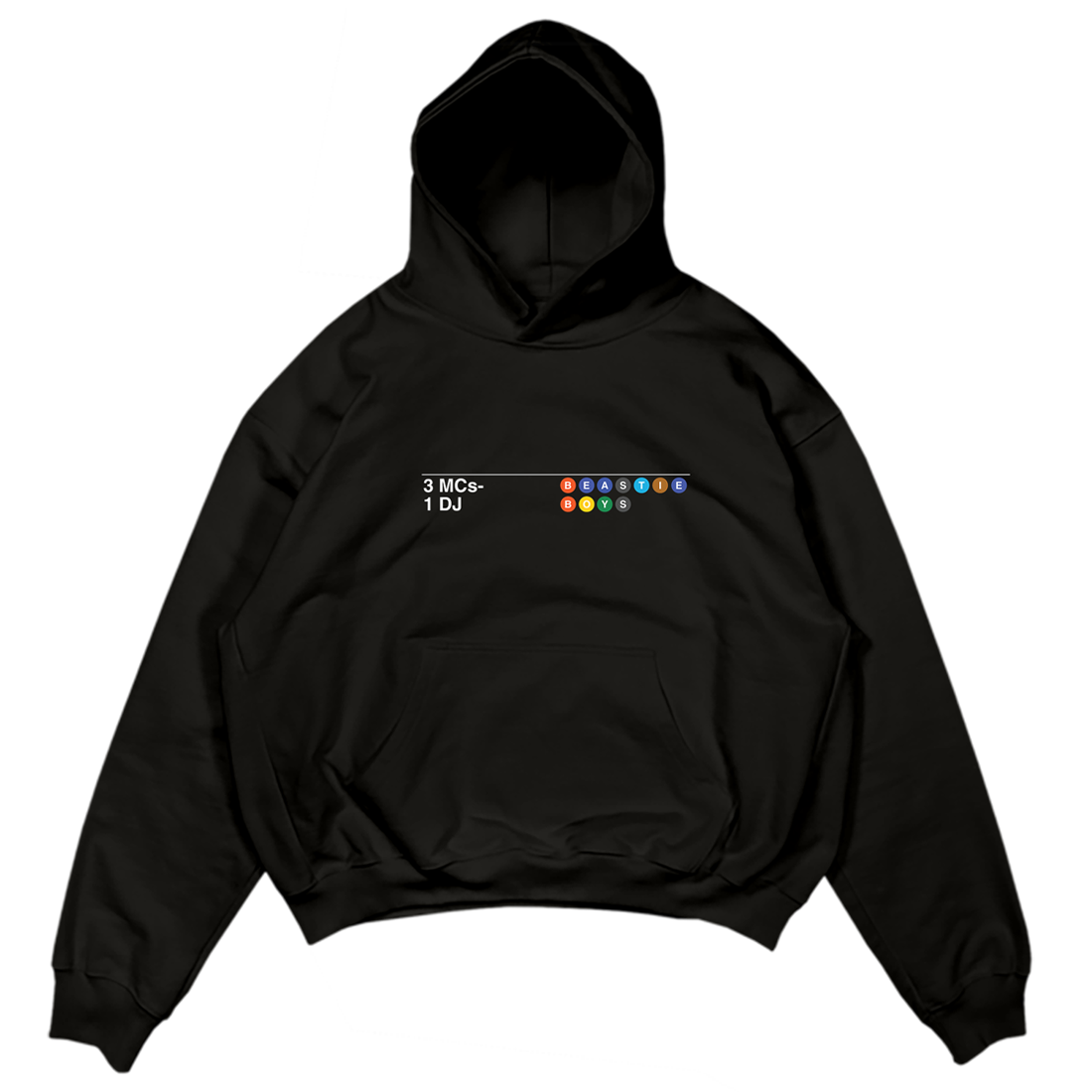 Beastie Boys - 3 MCs 1 DJ Hoodie