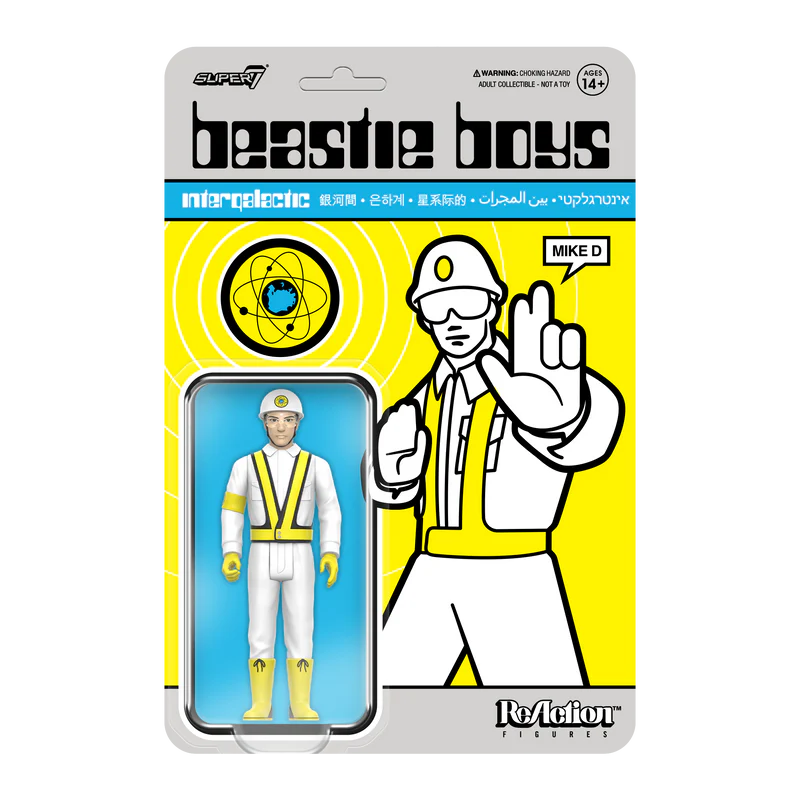 Beastie Boys - Beastie Boys ReAction Figures Wave 04 - Mike D (Intergalactic Crossing Guard)